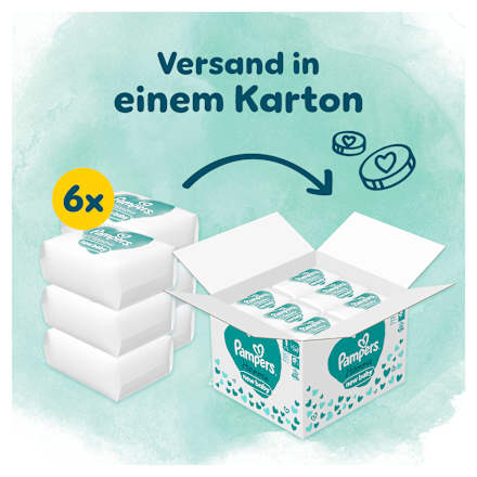 Windeln Harmonie Gr.1 new baby (2-5 kg), Monatsbox, 180 St Pampers Harmonie