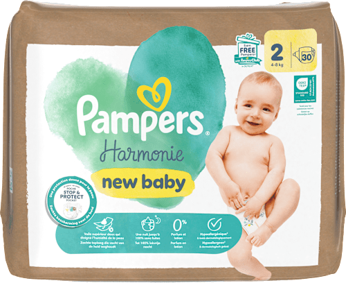 Windeln Harmonie Gr.2 Mini (4-8 kg), 30 St Pampers Harmonie