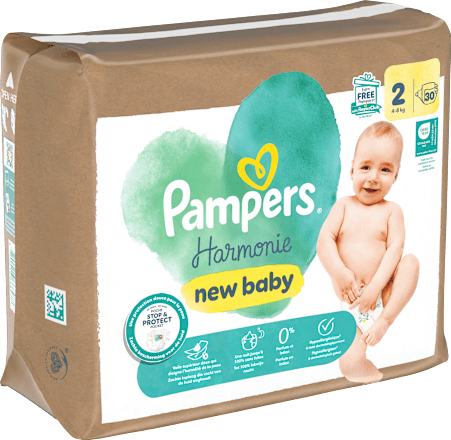 Windeln Harmonie Gr.2 Mini (4-8 kg), 30 St Pampers Harmonie
