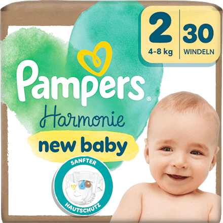 Windeln Harmonie Gr.2 Mini (4-8 kg), 30 St Pampers Harmonie