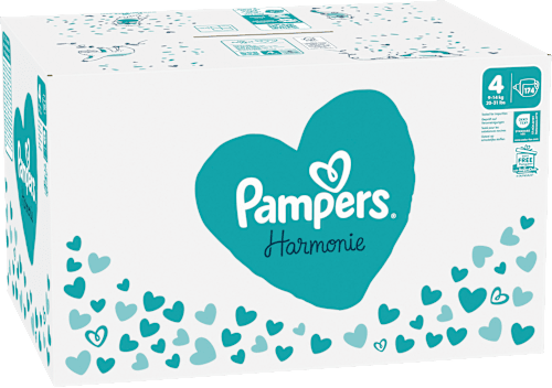 Harmonie luiers maat 4 Maxi (9-14 kg), maandelijkse doos, 174 stuks