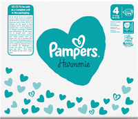 Harmonie luiers maat 4 Maxi (9-14 kg), maandelijkse doos, 174 stuks