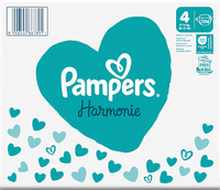 Harmonie luiers maat 4 Maxi (9-14 kg), maandelijkse doos, 174 stuks
