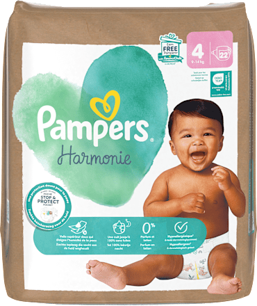 Windeln Harmonie Gr. 4 Maxi (9-14 kg), 22 St Pampers Harmonie