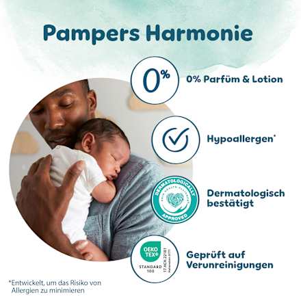 Windeln Harmonie Gr. 4 Maxi (9-14 kg), 22 St Pampers Harmonie