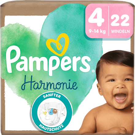 Windeln Harmonie Gr. 4 Maxi (9-14 kg), 22 St Pampers Harmonie