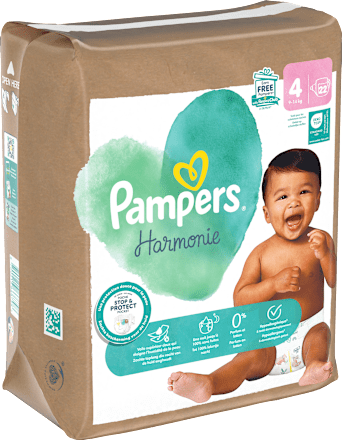 Windeln Harmonie Gr. 4 Maxi (9-14 kg), 22 St Pampers Harmonie