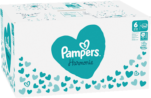 Harmonie luiers maat 6 Junior (13+ kg), maandelijkse doos, 144 stuks
