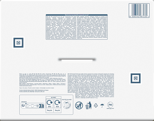 Harmonie luiers maat 6 Junior (13+ kg), maandelijkse doos, 144 stuks