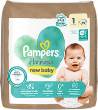 Harmonie nieuwe babyluiers maat 1 (2-5 kg), 22 stuks