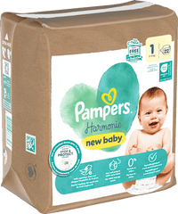 Harmonie nieuwe babyluiers maat 1 (2-5 kg), 22 stuks