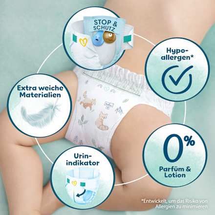 Harmonie nieuwe babyluiers maat 1 (2-5 kg), 22 stuks