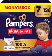 Baby Pants night Gr. 7 (15+ kg) Monatsbox, 136 St