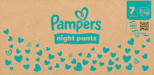 Baby Pants night Gr. 7 (15+ kg) Monatsbox, 136 St