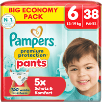 Baby Pants Gr. 6 XL (13-19 kg) Big Pack, 38 St