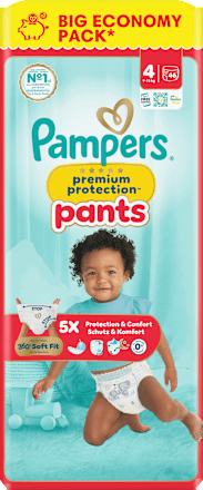 Baby Pants Premium Protection Gr. 4 (9-15 kg) Big Pack, 46 St