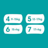 Baby Pants Premium Protection Gr. 7 Extra Large (15+ kg) Monatsbox, 123 St
