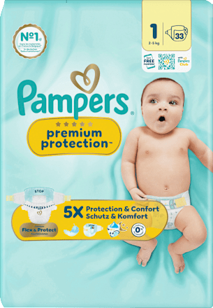 Windeln Gr. 1 (2-5 kg), 33 St