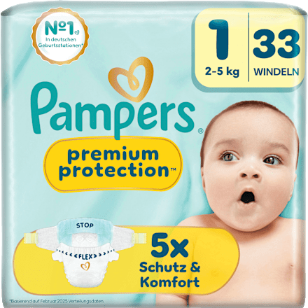 Windeln Gr. 1 (2-5 kg), 33 St