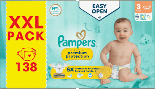 Windeln Gr. 3 (6-10 kg) XXL Pack, 138 St