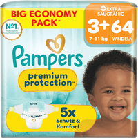 Windeln Gr. 3+ (7-11 kg) Big Pack, 64 St