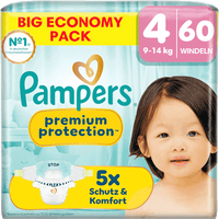 Windeln Gr. 4 (9-14 kg) Big Pack, 60 St