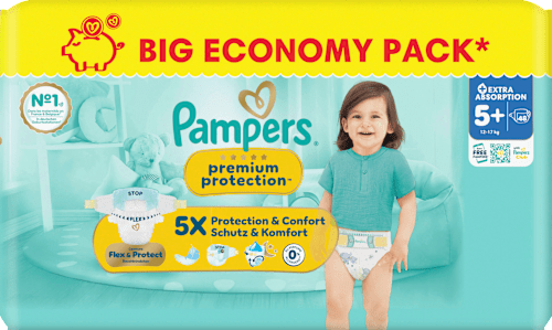Windeln Gr. 5+ (12-17 kg) Big Economy Pack, 48 St