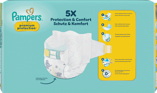 Windeln Premium Protection Gr. 0 Micro (<3 kg), 30 St
