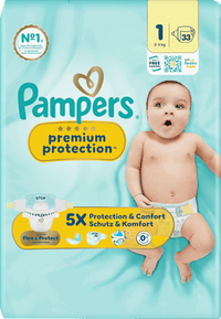 Windeln Premium Protection Gr. 1 (2-5 kg), 33 St