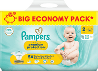 Windeln Premium Protection Gr. 2 (4-8 kg) Big Pack, 82 St