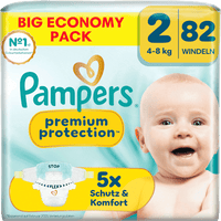 Windeln Premium Protection Gr. 2 (4-8 kg) Big Pack, 82 St