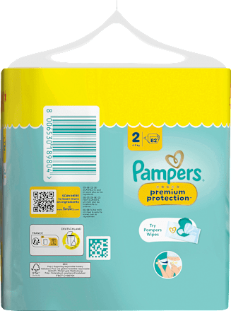 Windeln Premium Protection Gr. 2 (4-8 kg) Big Pack, 82 St