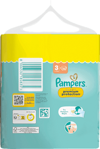 Windeln Premium Protection Gr. 3 (6-10 kg) Big Pack, 70 St
