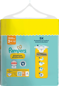 Windeln Premium Protection  Gr. 3+ (7-11 kg) Big Pack, 64 St