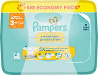Windeln Premium Protection  Gr. 3+ (7-11 kg) Big Pack, 64 St