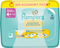 Windeln Premium Protection Gr. 4+ (10-15 kg) Big Pack, 54 St