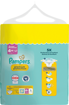 Windeln Premium Protection Gr. 4+ (10-15 kg) Big Pack, 54 St