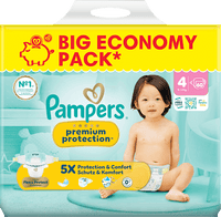 Windeln Premium Protection Gr. 4 (9-14 kg) Big Pack, 60 St