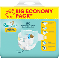 Windeln Premium Protection Gr. 4 (9-14 kg) Big Pack, 60 St