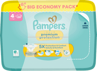 Windeln Premium Protection Gr. 4 (9-14 kg) Big Pack, 60 St