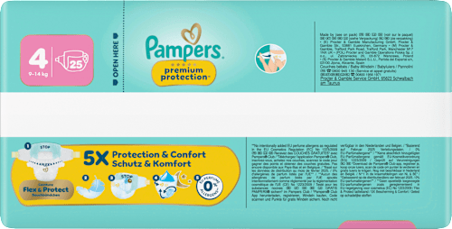 Windeln Premium Protection Gr. 4 Maxi (9-14 kg), 25 St