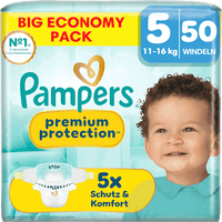 Windeln Premium Protection Gr. 5 (11-16 kg) Big Pack, 50 St