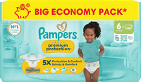 Windeln Premium Protection Gr. 6 XL (13-18 kg) Big Pack, 46 St