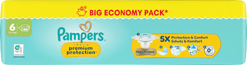 Windeln Premium Protection Gr. 6 XL (13-18 kg) Big Pack, 46 St