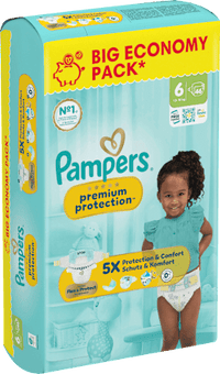 Windeln Premium Protection Gr. 6 XL (13-18 kg) Big Pack, 46 St