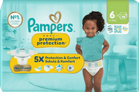 Windeln Premium Protection Gr. 6 XL (13-18 kg), 19 St