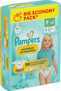 Windeln Premium Protection Gr. 7 XL (15+ kg) Big Pack, 42 St