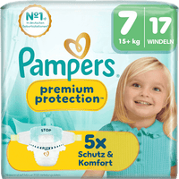 Windeln Premium Protection Gr. 7 XL (15+ kg), 17 St