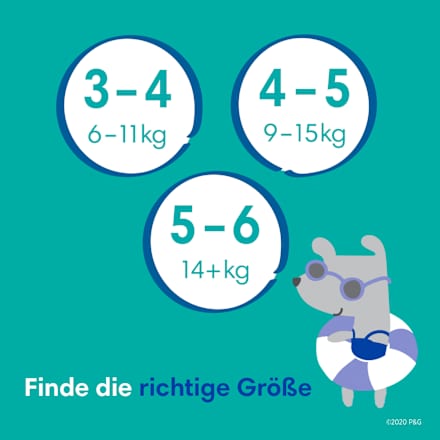 Splashers zwemluiers maat 4-5 (9-15 kg), 11 stuks