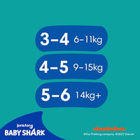 Splashers zwemluiers maat 5-6 (14+ kg), 10 stuks